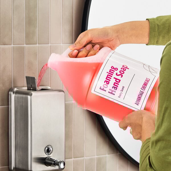 Advantage Chemicals 1 Gallon Ready-to-Use Foaming Hand Soap - 4/Case